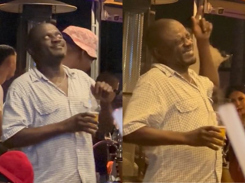 Man dancing at Malibu Umhlanga