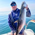 Darren Gray with a good size snoek caught off Durban