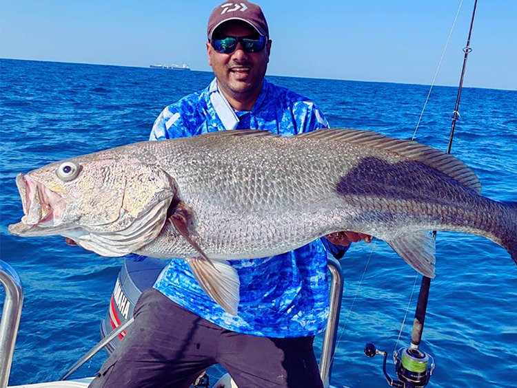 Dean Reddy with a massive KOB caught off the north coast