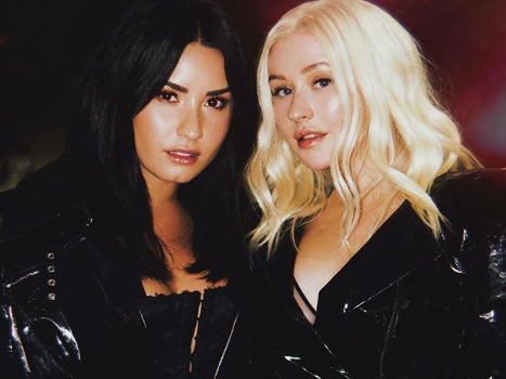Demi Lovato Christina Aguilera