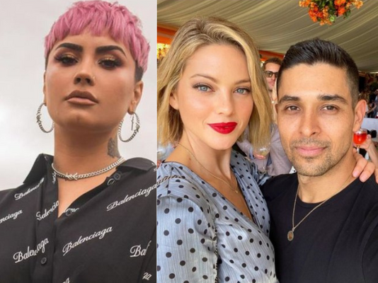Demi Lovato, Wilmer Valderrama, Amanda Pacheco