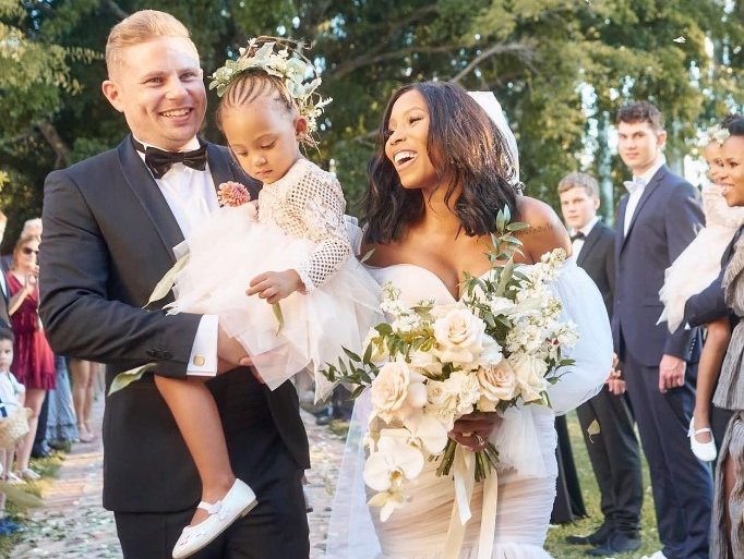 Denise Zimba and her husband Jakob Schlichtig