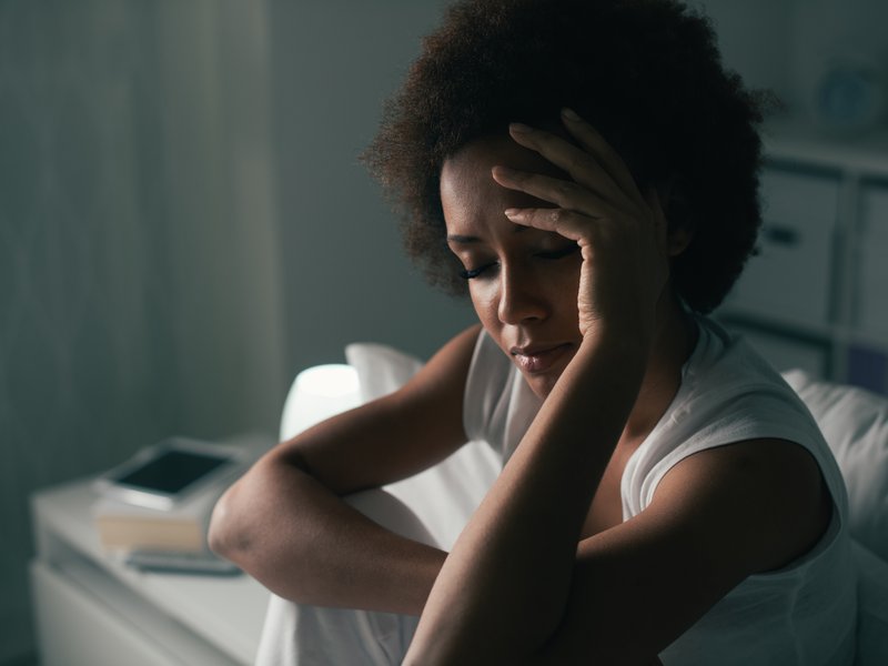 Sad woman