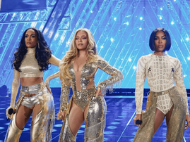 Destiny's Child performing during Cowboy Carter Tour