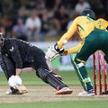New Zealand batter Devon Conway against Proteas