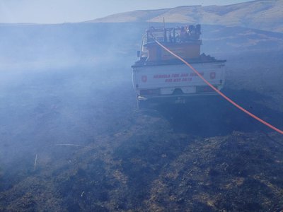 Disaster teams on alert for veld fires in northern KZN