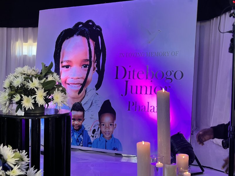 Funeral service for Ditebogo Junior Phalane