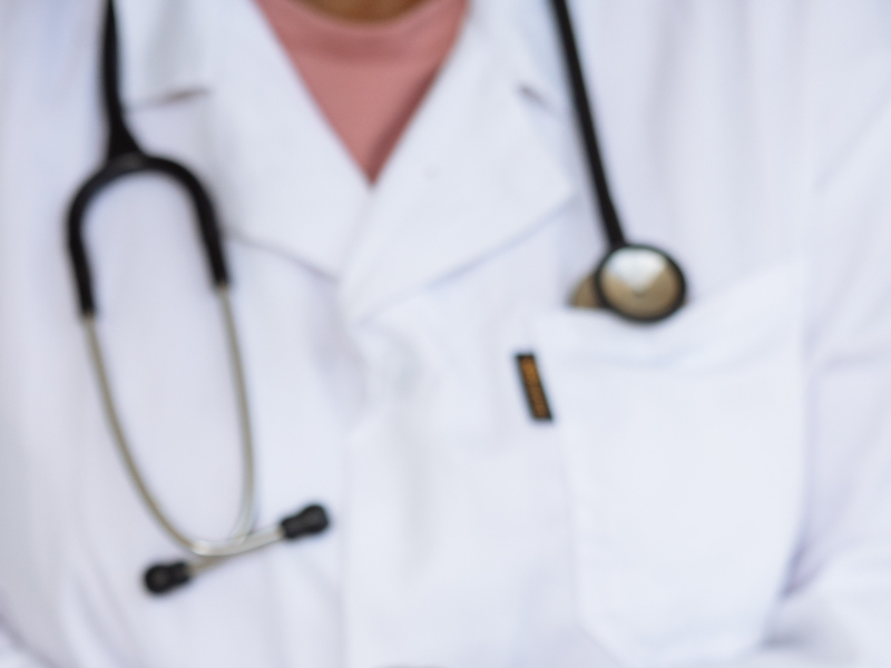 Doctor with stethoscope