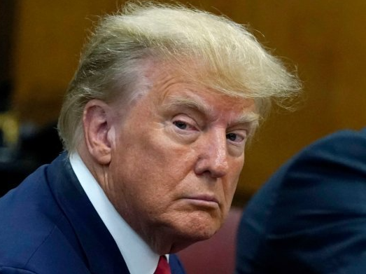 Donald Trump pushes his way to the front at Nato