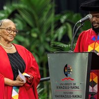 Dr Dolly Nyasulu graduates at age 82