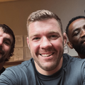 Eben Etzebeth, Dricus du Plessis and Siya Kolisi