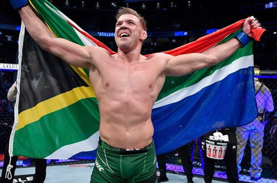 Kodwa 'proud' of SA's first UFC champion Dricus du Plessis