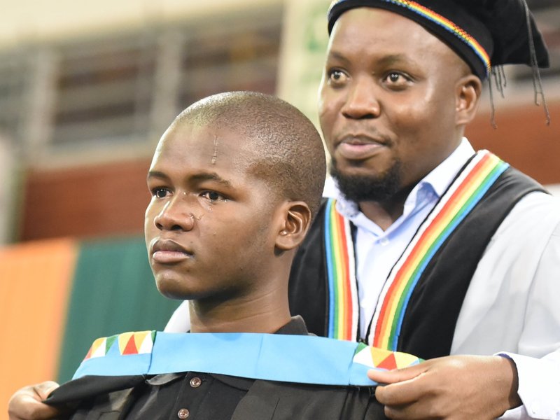 Dumisani Ngobese UKZN grad