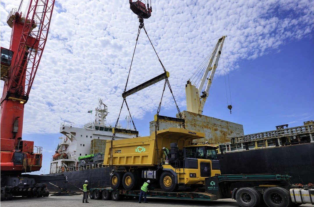 Dump Truck Nucleus Mining