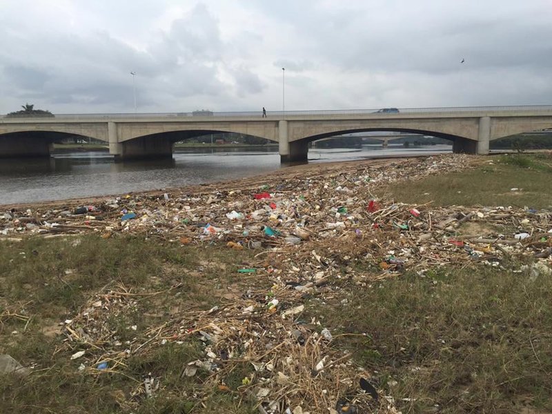 Durban beach clean-up