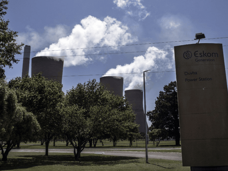 Eskom's Duvha power station