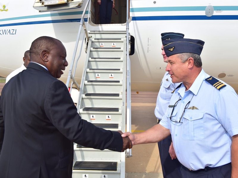 Only R1,6m used for Ramaphosa Kinshasa visit - SANDF