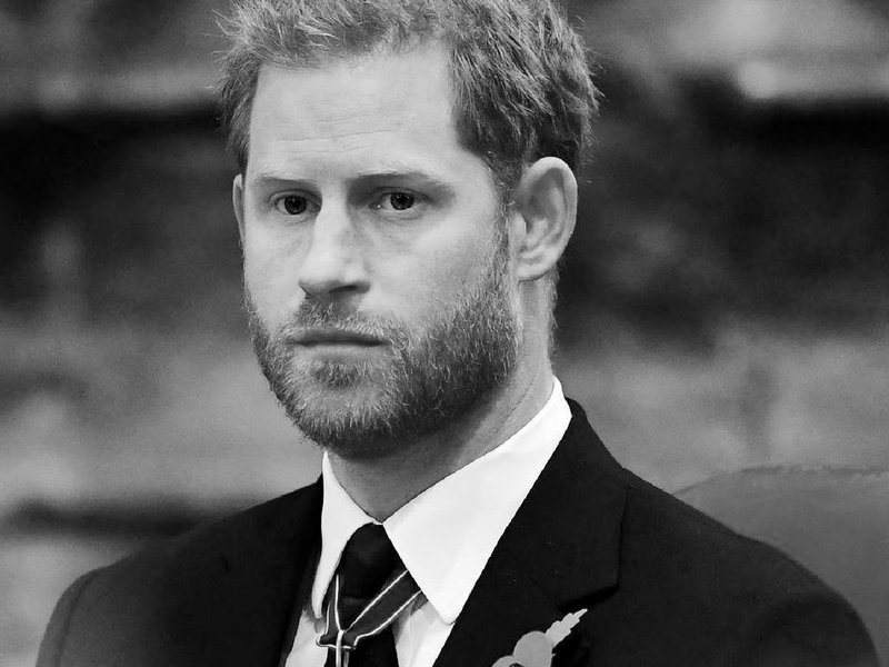 Prince Harry drinking