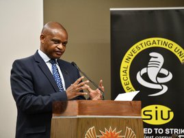 Adv Andy Mothibi SIU head of investigations