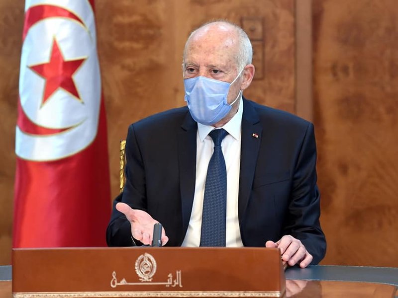 Tunisian President Kais Saied