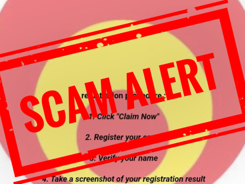 ECR SCAM ALERT
