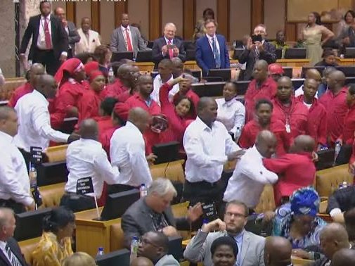 EFF clashes