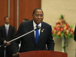 Eswatini Prime Minister Ambrose Dlamini