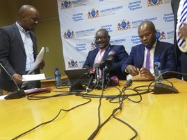 David Makhura and Lebogang Maile