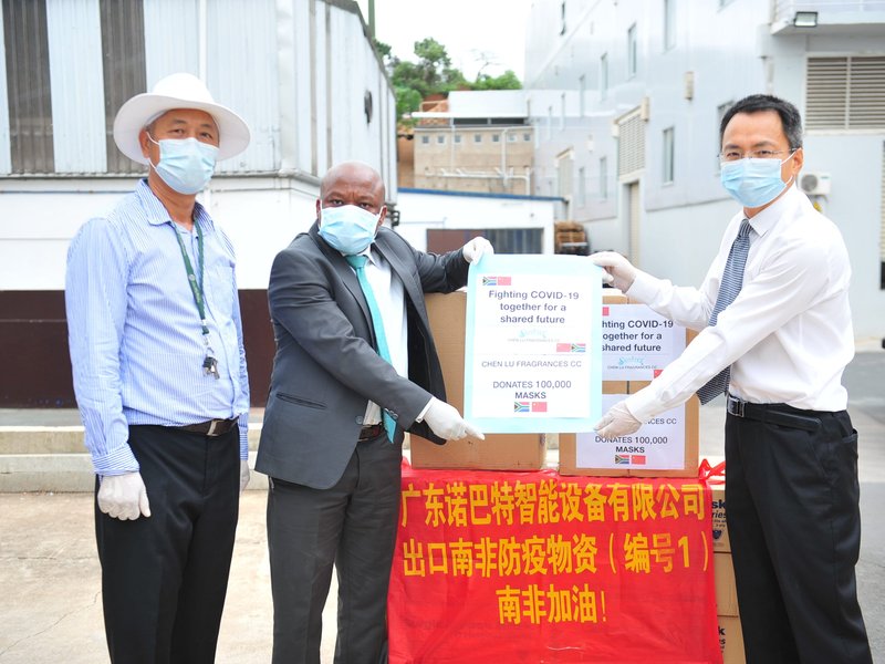 Company donates masks to KZN's essential staff