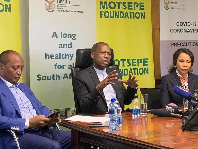 Health Minister Zweli Mkhize coronavirus 7 April