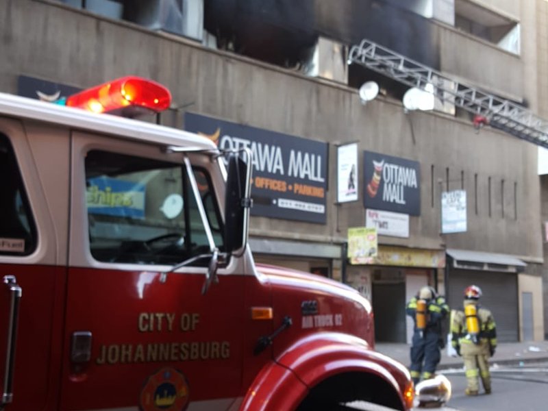 Joburg CBD Fire