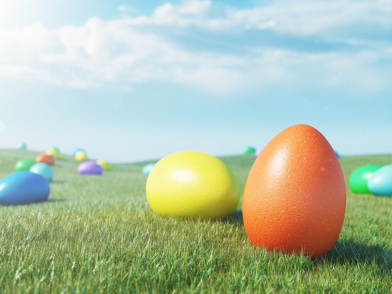 Easter eggs