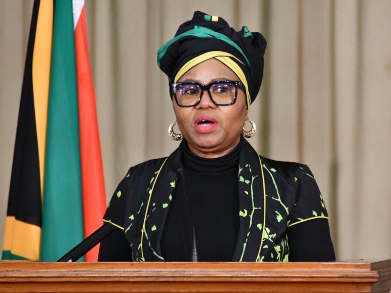 Lindiwe Zulu NCCC media briefing