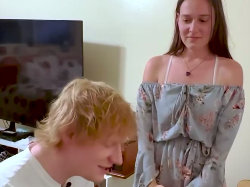 Ed Sheeran has been recording a secret album in fans’ houses