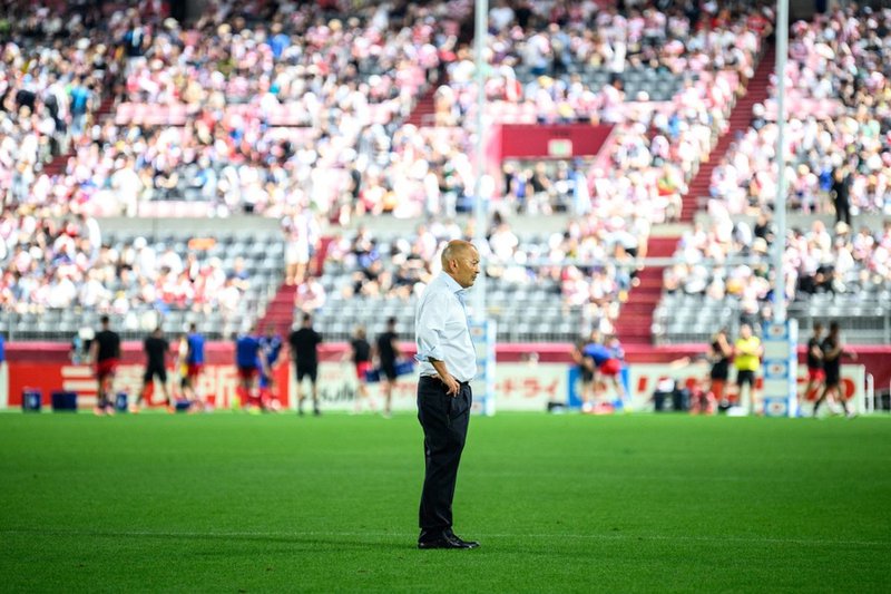 Japan rugby coach Eddie Jones