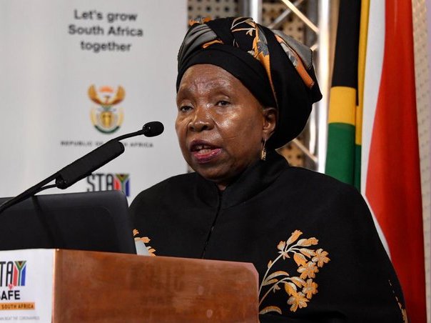 Cogta Minister Nkosazana Dlamini-Zuma NCCC level 2