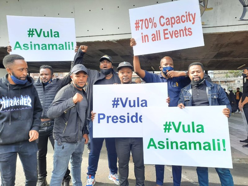 #VulaPresident protest