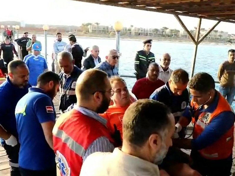 Over a dozen missing after Red Sea tourist boat capsized in Egypt