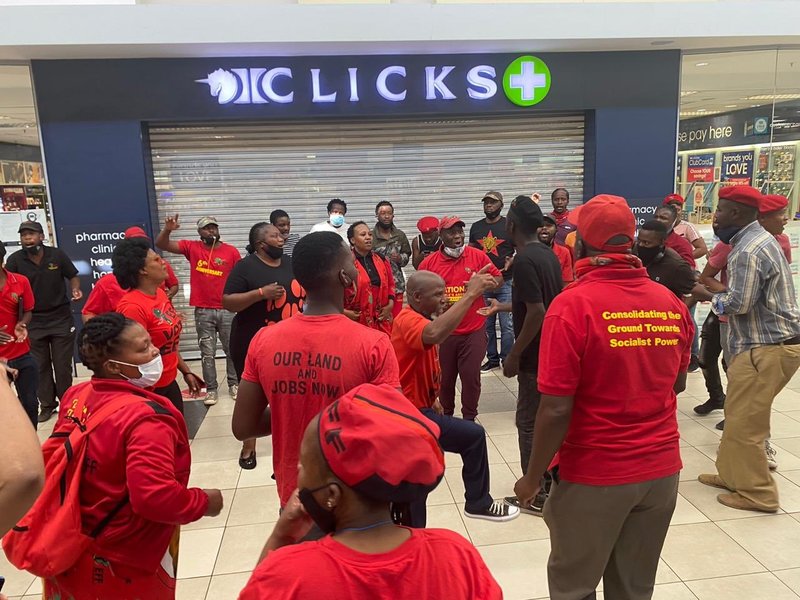 Clicks protests