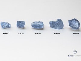 Petra diamonds 5 rare diamonds