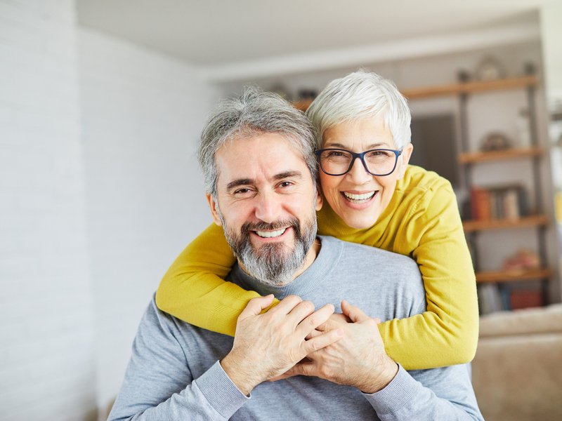 Elderly couple