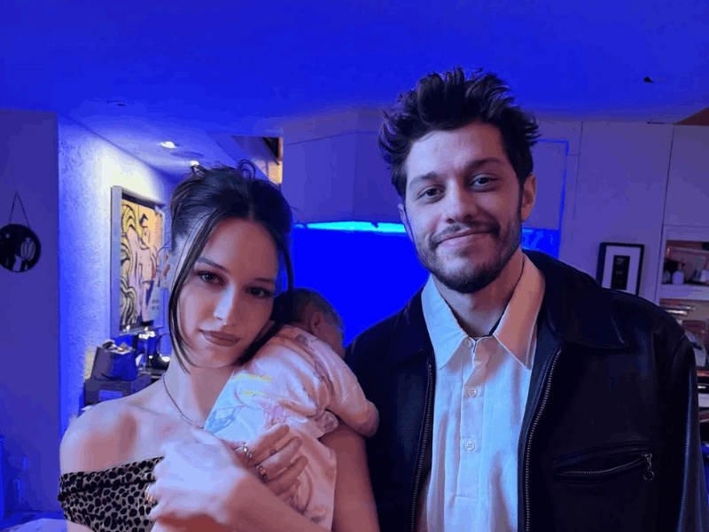 Elsie Hewitt and Pete Davidson