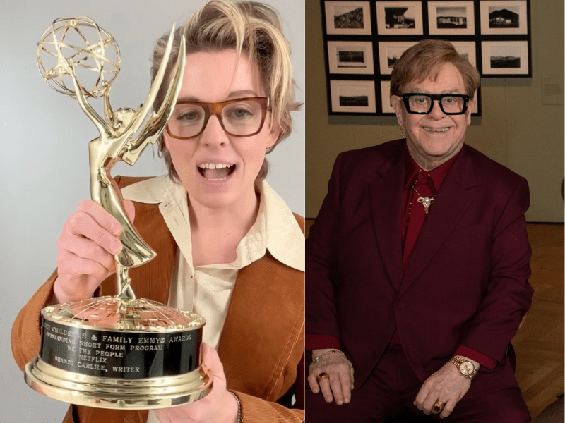 Elton John and Brandi Carlile