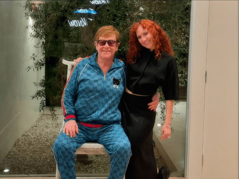 Elton John and Chappell Roan
