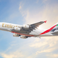 Emirates plane in-flight