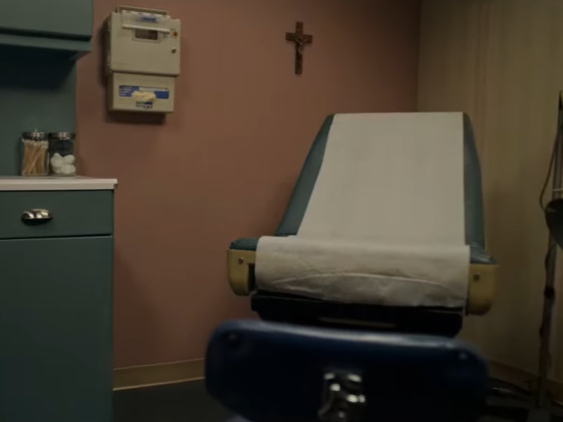 Empty fertility doctor room