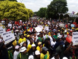 SABC protest