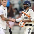 England captain Ben Stokes and India's Ravindra Jadeja
