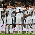 England celebrate in World Cup qualifier