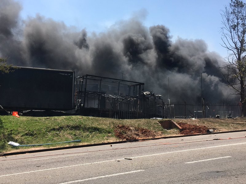 New Germany Cosmetics Factory Fire
